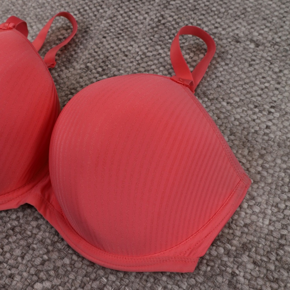 Freya Idol Balcony Bra Womens 36G Sunset Pink Underwire AA1050SUL Good Pinstripe